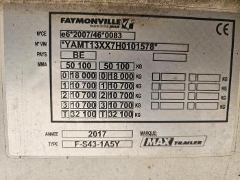 MAX 110 / 3 X STEERING AXLE / HYDRAULIC RAMP